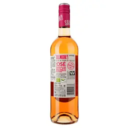 Вино Salmon Club Rose рожеве сухе 0.75 л (780015) - мініатюра 2