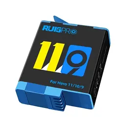 Акумулятор для екшн камер RuigPro GoPro 11/10/9 - мініатюра 2