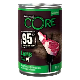 Консерви для собак Wellness CORE Single Protein Lamb with Pumpkin з ягнятком