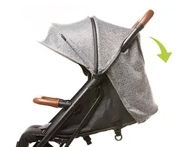 Прогулянкова коляска 4Baby Twizzy XXII Grey - мініатюра 8