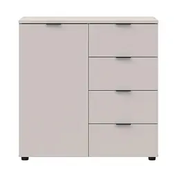 Комод Doros Рон 1 1 фасад 4 шухляди Кашемір 80х38х81 (41516043) - мініатюра 4