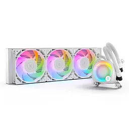 СВО EKWB EK-Nucleus AIO CR360 Lux D-RGB - White (3831109897850) - мініатюра 1