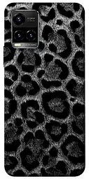 TPU чехол Demsky Black leo для Vivo Y21 / Y33s