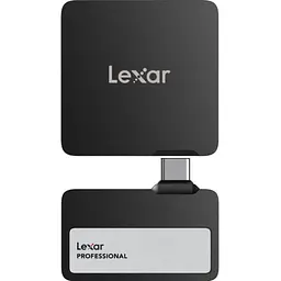Зовнішній SSD накопичувач Lexar SL400 with Hub 1TB Black [LSL400S001T-RNBNG] [141120]