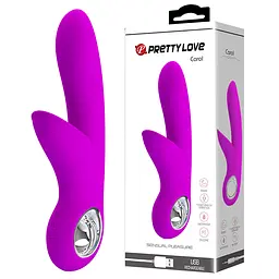 Вібратор PRETTY LOVE CAROL USB PURPLE 7 функцій PRETTY LOVE BI-014571 101954