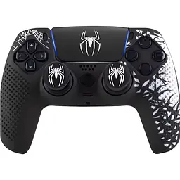 Чохол на геймпад Silicone Case для Sony DualSense Spider-Man + Touch Pad Sticker Black [156500]