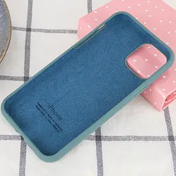 Чохол Silicone Case Full Protective AA для Apple iPhone 11 6.1" Зелений / Pine green - мініатюра 3