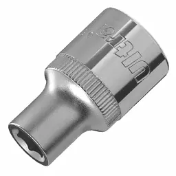 Насадка шестигранна коротка 1/2" 8мм CrV ULTRA (6070082) - мініатюра 3