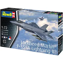 Збірна модель-копія Revell Літак Lockheed Martin F-35A Lightning II 1:72 (RVL-03799) - мініатюра 5