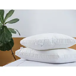 Подушка Ecotton Premium Line White подвійний кант 50х70 см (25070) - мініатюра 2