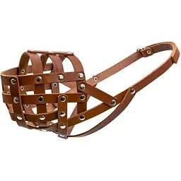 Намордник Collar м'який №4, 36 см коричневий (6316)