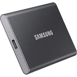 Зовнішній SSD накопичувач Samsung T7 4TB Titan Gray (MU-PC4T0T/WW) [109766] - мініатюра 5