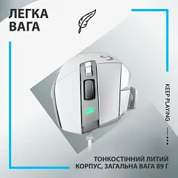 Мишка Logitech G502 X USB White (910-006146) - мініатюра 6