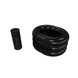Віброкільце Bathmate Vibe Ring Stretch, 6х2.5 см (чорний) - мініатюра 3