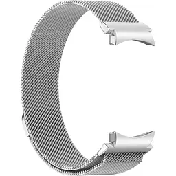 Ремінець ArmorStandart Milanese Magnetic для Samsung Galaxy Watch 7/FE/6/6 Classic/5/5 Pro/4/4 Classic Silver (ARM86845) [151808] - мініатюра 3