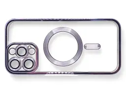 Чохол до мобільного телефона BeCover TPU Chrome Case (MagSafe) для Apple iPhone 16 Pro Sierra Blue (712082)