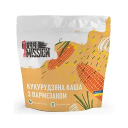 Їжа швидкого приготування Food Mission Каша кукурудзяна з пармезаном 100 г (fm.30351)