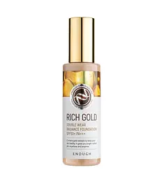 Тональний крем для обличчя Золото Rich Gold Double Wear Radiance Foundation SPF50+ PA+++ (21) Enough 100 мл