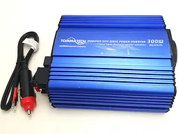 Автоінвертор-перетворювач напруги 12 V-220 V 300 Вт 12 V-220 V 300 W 2 USB Power Inverter Tommatech MS300 - мініатюра 13