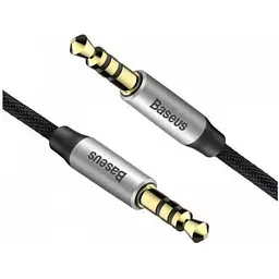 Аудiо кабель AUX Baseus Yiven Audio Cable M30 1.5 м чорний (CAM30-CS1)