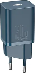 Зарядний пристрій Baseus Super Si Quick Charger 1C 20W EU blue (CCSUP-B03)