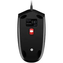 Миша провідна MeeTion MT-M362 USB підключення - 3 режими 800/1200/1600 DPI чорна - мініатюра 10