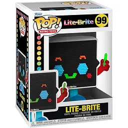 Фігурка Funko Pop Фанко поп Retro Toys Lite Brite Board Лайт Брайт Дошка 10 см RT LBB 99 - мініатюра 3