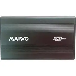 Кишеня зовнішня Maiwo K2501A-U2S 2.5" USB 2.0 black