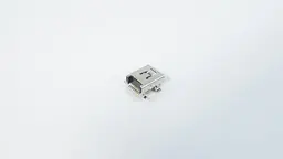 Роз'єм miniUSB MIJ017 для планшета телефону (8 pin 4 fixed foot) - мініатюра 2