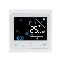 Термостат з ZigBee управлінням Tervix Pro Line для водяної/електричної теплої підлоги (117131)