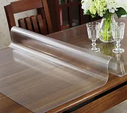 Силіконова скатертину М'яке скло Soft Glass Покриття для меблів 2.0х1.0м (товщина 1.0 мм) Матова - мініатюра 8