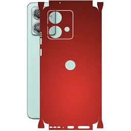 Защитная пленка StatusSKIN для Motorola Edge 40 Neo Корпус Винил красная матовая