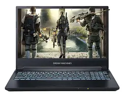 Ноутбук Dream Machines G1660Ti-15 (G1660Ti-15UA52) Black (G1660TI-15UA52)