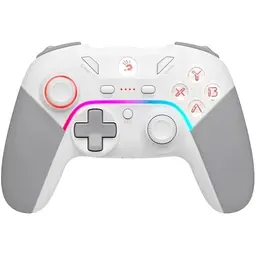 Геймпад Bloody GPW70 White/Grey бездротовий USB 2.4GHz для ПК/PS3/Switch/Android подвійна вібрація