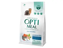 Cухий корм для собак Optimeal Mini Breed Adult 700 г - лосось