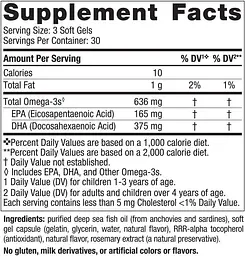 Омега-3 ДГК та ЕПК для дітей 3-6 років Nordic Naturals DHA Xtra 90 гел міні капс смак ягід - мініатюра 2