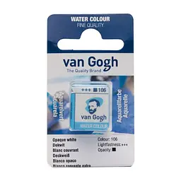 Фарба акварельна Van Gogh (106) Білила супер покривні кювета Royal Talens (8712079418977)