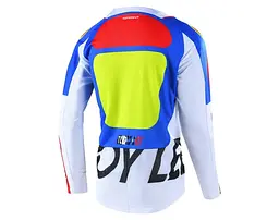 Велоджерсі Troy Lee Designs Sprint Jersey Drop In L White (1106-323326004) - мініатюра 2