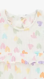 Пісочник+повязка для дівчинки 932372 86 см Білий shop (4821106280075) - мініатюра 3
