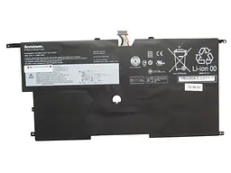 Акумулятор для ноутбука Lenovo ThinkPad X1 Carbon (2nd Gen), 2990 mAh (45Wh), 4cell, 15V, Li-Pol, чорний - мініатюра 2