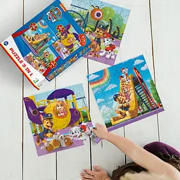 Дитячий пазл Ігровий майданчик Paw Patrol DoDo Toys 200578, 3 в 1 - мініатюра 8