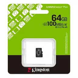 Карта пам'яті Kingston 64GB microSDXC class 10 UHS-I V10 A1 Canvas Select Plus (SDCS3/64GBSP) - мініатюра 3