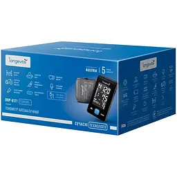 Автоматичний тонометр Longevita Comfort+ DBP-6177  - мініатюра 7