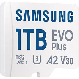 Карта пам'яті Samsung microSDXC 1TB Class 10 UHS-I U3 V30 A2 EVO Plus + SD Adapter [MB-MC1T0SA/EU] [112840] - мініатюра 6
