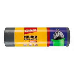 Мішки для сміття Chisto Strong, 160 л, 10 шт. - мініатюра 2