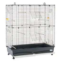 Клітка для птахів Ferplast Planeta Large чорна 111x59x135 см 52066917 - мініатюра 2