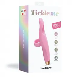 Вібратор на палець Love To Love Tickle Me 13.5 см рожевий - мініатюра 7