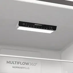 Холодильник з нижньою морозильною камерою Gorenje (NRK6191PS4) - мініатюра 4