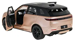 Машинка Range Rover Sport SV Gold золотий RASTAR модель 1:14 Автомобіль на дистанційному керуванні + пульт - мініатюра 5