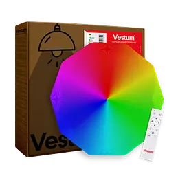 Стельовий світильник Diamant зоряне небо 60W 395 x 55 мм 3000К-6500К RGB з ДК